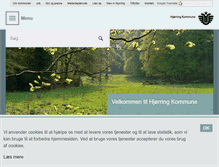 Tablet Screenshot of centralkoekkenet.hjoerring.dk