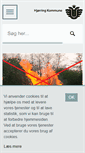 Mobile Screenshot of lbr.hjoerring.dk