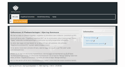 Desktop Screenshot of pladsanvisningen.hjoerring.dk